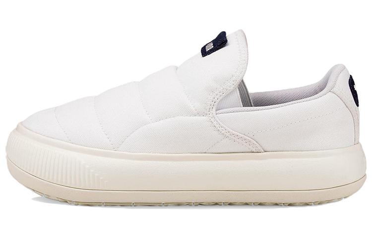 PUMA Suede Mayu Slip On Canvas White Marshmallow Women s 385595-02 35.5