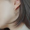 Postlude [Silver] 6 Sw Pearl Hoop E
