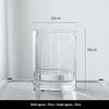 Elegant Transparent Glass Vase for Home Décor – Large Straight Tube Design for Floral Arrangements