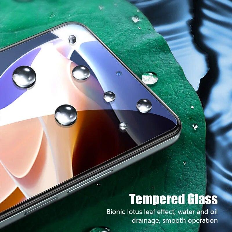 6in1 Tempered Glass For Xiaomi Redmi Note 12 11 Pro Plus 5G 11S 10S 9S 9 Camera Screen Protector For Redmi 10 8 9T 10C 9C Glass