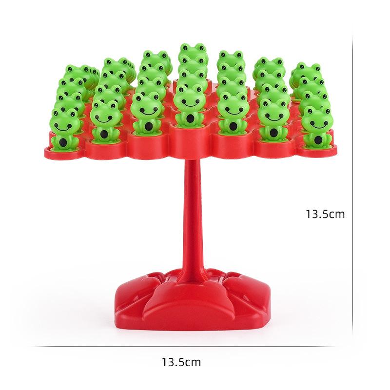 Board Game Frog Balance Tree Educational Montessori Math Toy Parent-child Interaction Tabletop Game Toy Kid's Focus Training Toy