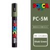 Uni POSCA Marker Farbstift, 39 Farben PC-5M/44 PC-3M/36 PC-1M, Acryl Steinmalerei Zeichnen Graffitti Marker Kunstbedarf