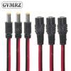 5PCS DC Power Male Female Cable 12V Plug DC Adapter Cable Plug Connector For CCTV Camera DC Plug 5.5*2.1mm 5.5x2.1