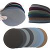 DUOLEIMI Waterproof Sandpaper, Round Sandpaper for Sanders, Made of Latex Paper, Durable, Mirror Polishing, Glossy Finish, 125mm, 16-Pack (2 of Each: