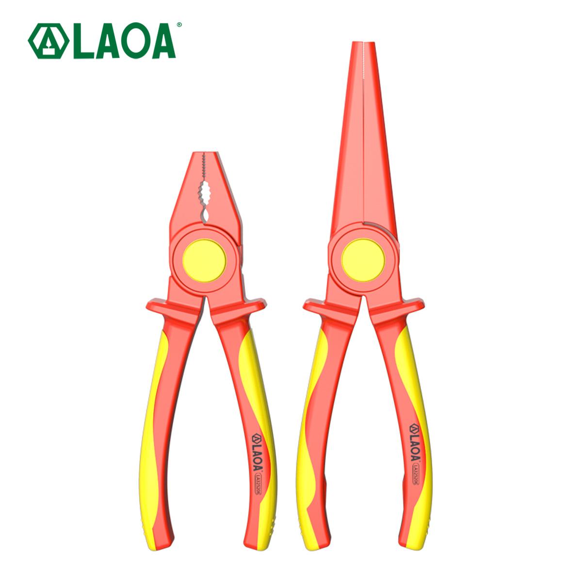 Insulated Wire Pliers Plastic Pliers 1000V High Pressure Tool Electrician s Special Needle Nose Pliers Full Plastic Handle