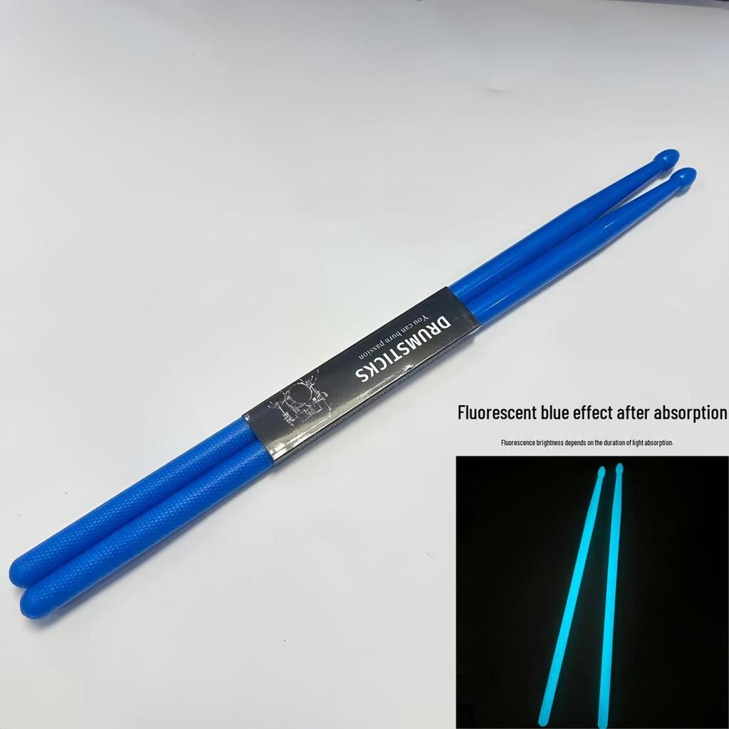 Neon 5A Nylon Luminous Drumsticks for Jazz - Colored Fluorescent Drumsticks