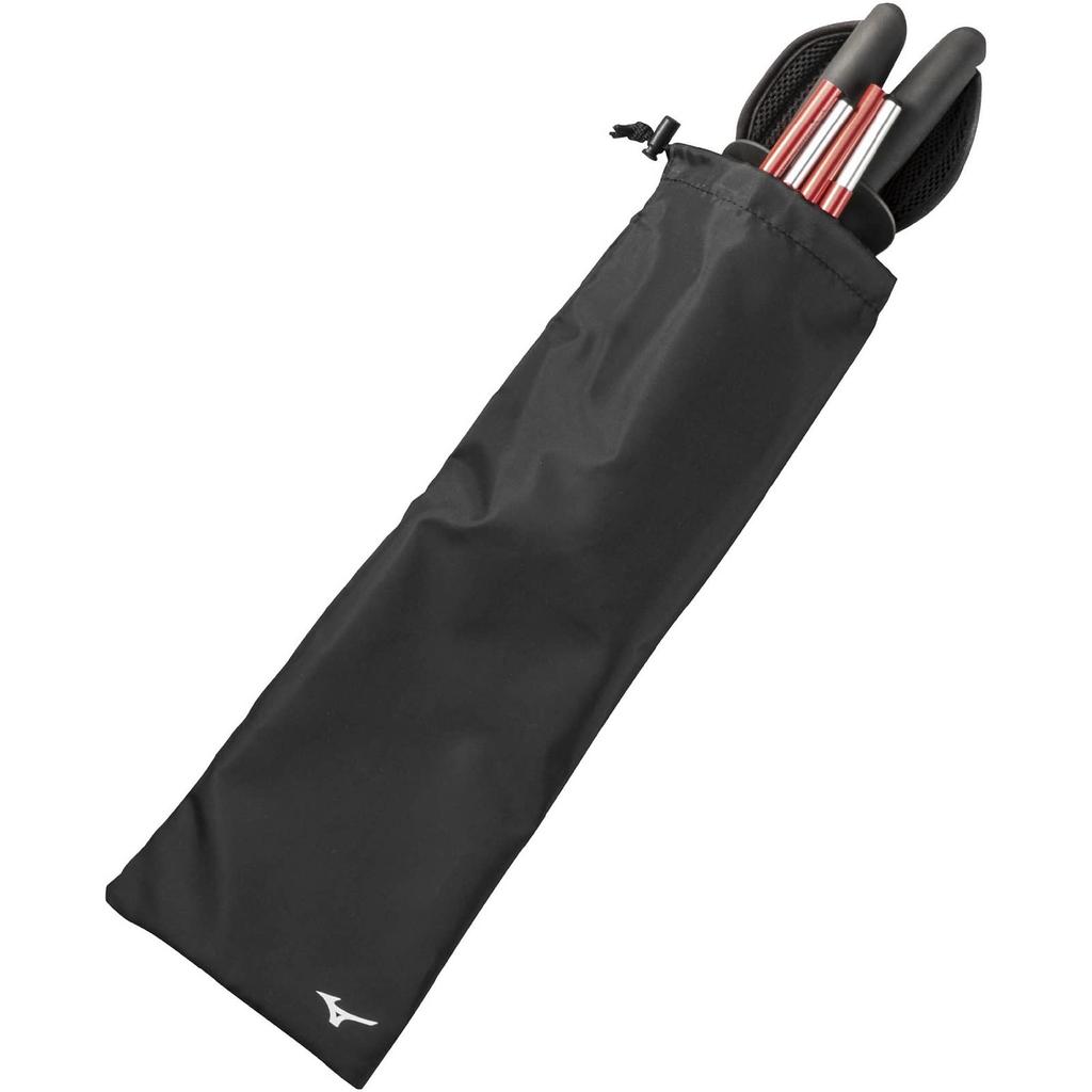 Mizuno Nordic Walk Foldable Walking Pole SH 2 Pairs 1 Set Unisex Purple C3JTP110