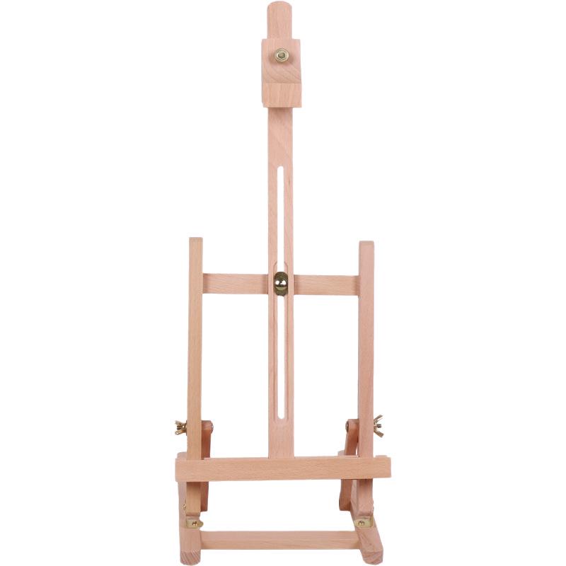 Adjustable Mini Wooden Easel for Kids - Foldable Tabletop Art Stand