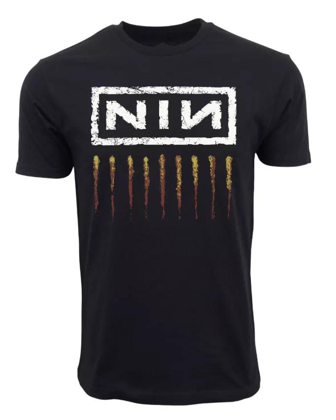 NINE INCH NAILS GRAPHIC T SHIRT L