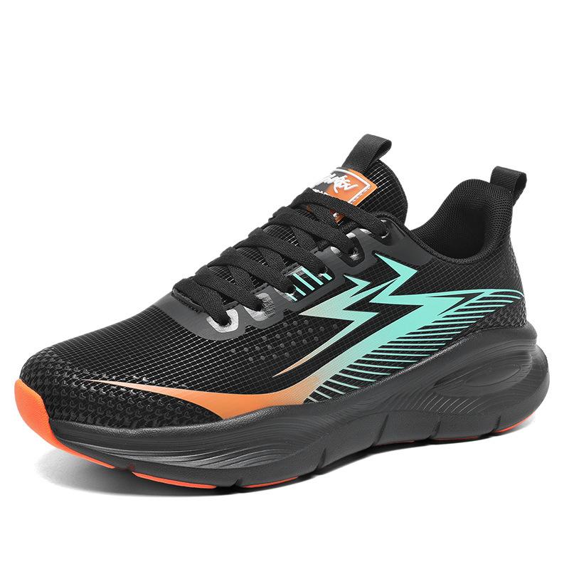 2025 new ultra-light fashion soft-soled sports shoes men's waterproof and non-slip running shoes versatile casual trend men's shoes