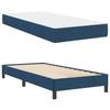 Box Spring Bed with Mattress Blue 80 x 200 cm Fabric