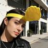 3D Printed Hand Sun Hat UV Protection Hand Shaped Visor Cap Lightweight Summer Outdoor Travel Cycling Giant Palm Sun Cap