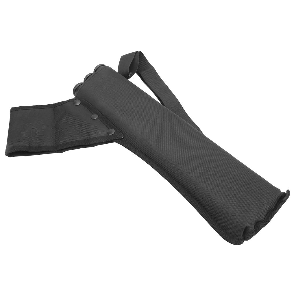Portable 3 Tube Arrows Holder Carrier Bag Hunting Training Shoulder Waist Archery Quiver