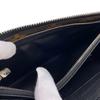 LOUIS VUITTON M69407 L-shaped zipper with strap Monogram macacer leather Zippy Dragonne Purse Brown leather mens Used