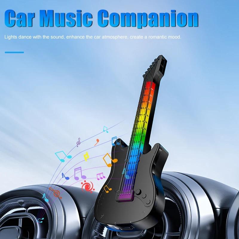 Air Freshener Car Smell LED Mini Conditioning Vent Outlet Perfume Clip Fresh Aromatherapy Fragrance Dashboard Car Perfume Decoration