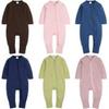 Bamboo Fiber Baby Romper and Footed Sleeping Bag for New Mothers