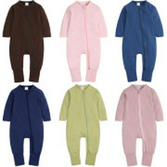 Bamboo Fiber Baby Romper and Footed Sleeping Bag for New Mothers