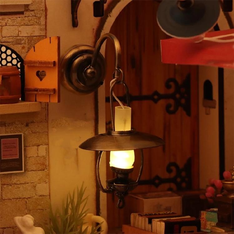 1:12 Dollhouses Living Room Wall Sconce Kid LED Wall Lamp Toy Furniture House Wall Lamp Dollhouses Furniture for Girl