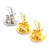 1:12 Dollhouse Kitchen Furniture Toy Miniatures Metal Teapot Set Toy Decoration