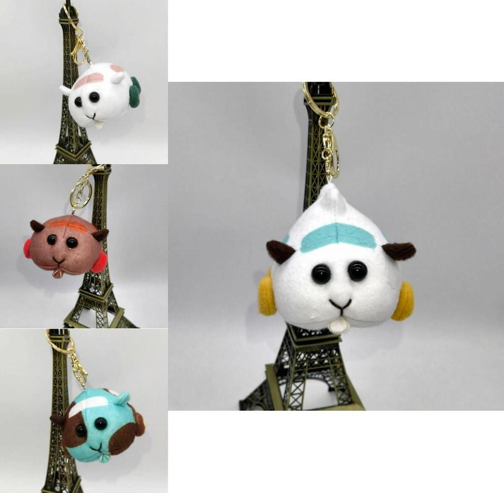 Adorable Pui Pui Molcar Plush Animal Keychain With Soft Stuffed Features