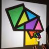 Toyo Educational Cellophane 1515cm 5-color Set Red 4 Yellow 2 Blue Green Transparent Total 12 Sheets Made Japan Ready-to-use Learning Color