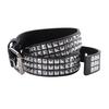 new luxury square bead rivet belt metal pyramid straps men and women punk rock hardware jeans designer female waist belts