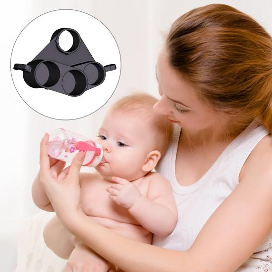 Porte-biberon et tuyau pour tire-lait S1/S2 ABS Organisateur de biberons de pompe Support de rangement pour tire-lait Outils de commodité pour l'expression