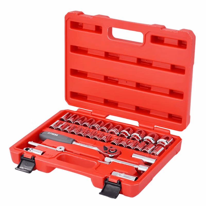Baisitai 32-Piece 12.5mm Metric Socket Set