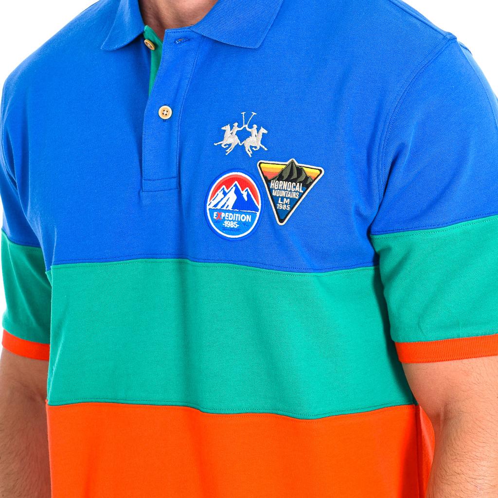 Men's Short Sleeve Polo Shirt TMP318-JS303