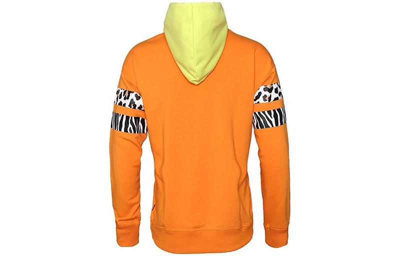 Converse Sweatshirts Men's Orange Hooded Moderate Regular 10017494-A01