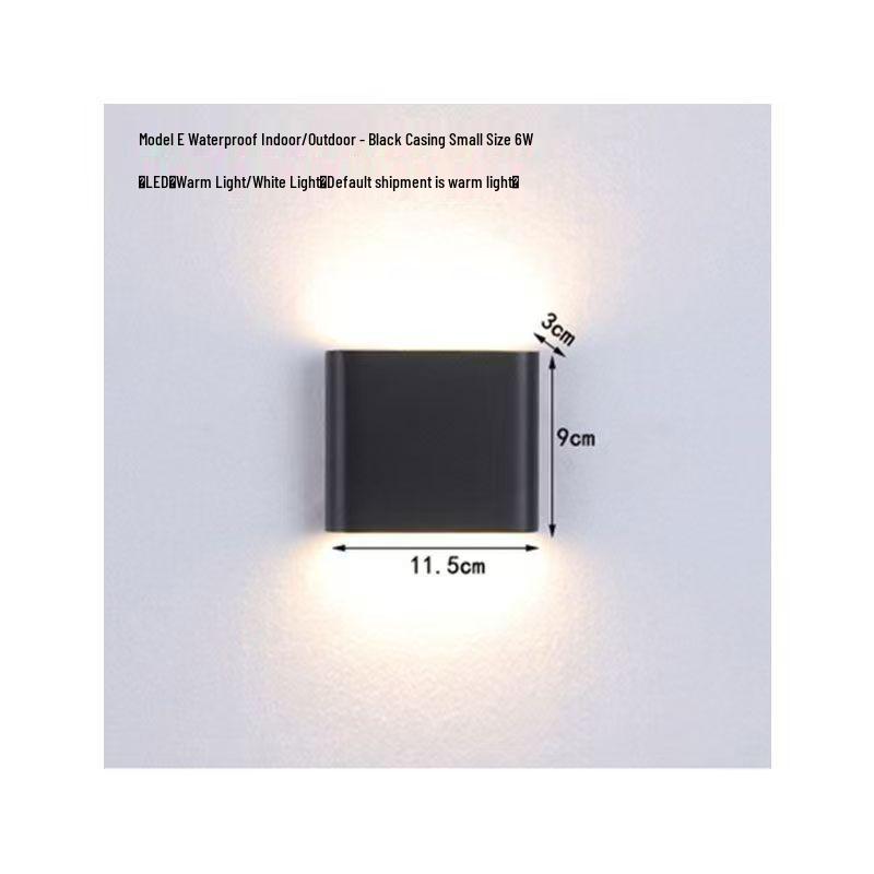 Creative Waterproof Wall Lamp for Living Rooms, Bedrooms, Hallways, and Staircases