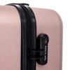 Set of 3 Wings Harrier Rose Gold Suitcases