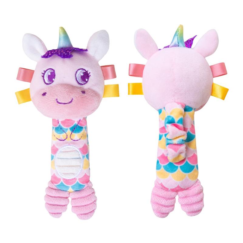 1Pc Toddler Plush Sleep Soother Toy Stuffed Doll For Toddler Sleep Soothers Toy Developmental Hand Grip Toy For Kids