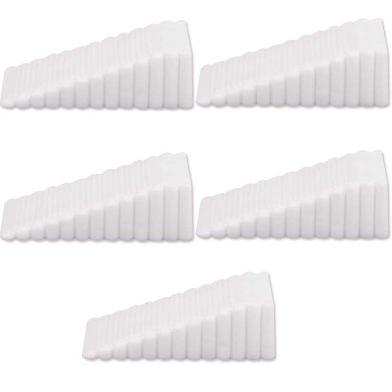 1-5pc Silicone Door Stop Wedge Safety Stoppers Reusable Shock Absorbent Home Office Anti-Folder Hand Door Stopper Anti-collision