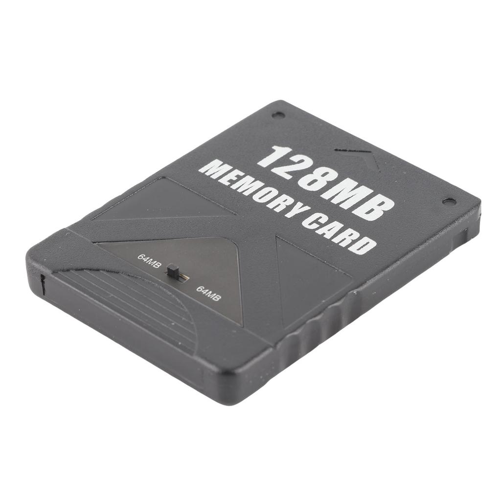 Game Console Memory Card 2 in 1 Plug and Play Stable Memory Card for PS2 Game Console128MB