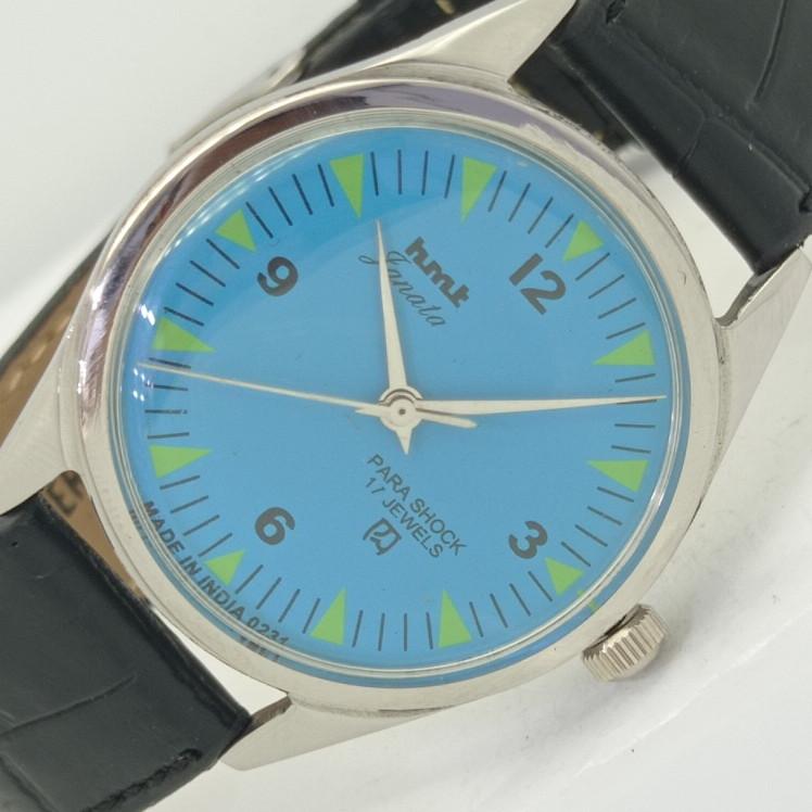 

USED HMT JANATA INDIAN MENS MECHANICAL WATCH a412633-1 Sku007-a412633