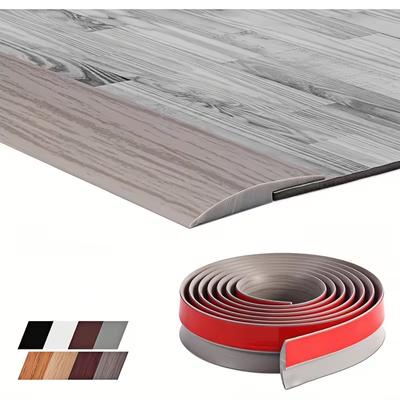 1PC 1mx3.5cm PVC Floor Joint Decorative Strip, Transition Strip from Carpet To Tile Floor, Wear-resistant and Machinable Flat