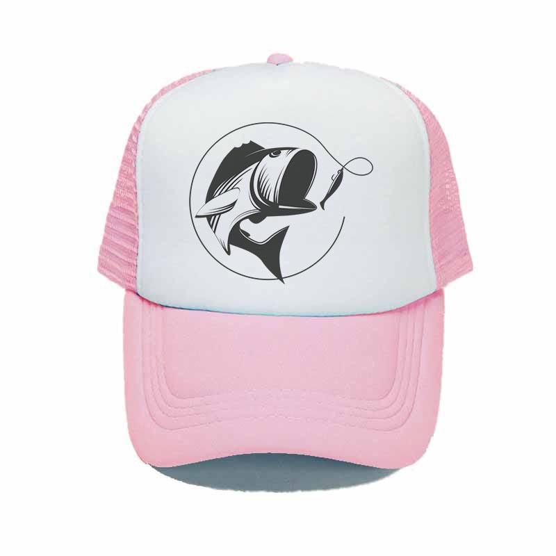 Animal Fish Farm Snapback Trucker Hat Cap Jalan Kuari Fisherman Bone Dad Hats Original Mike Trout Fish Mesh Hunting Hat YY339