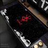 Großes Mauspade Anime Berserk Gamer Tastatur Mausepad Große Gummi Gaming Matte Guts Schwert in Berserk Mauspade PC Schreibtisch Mädchen Schrank