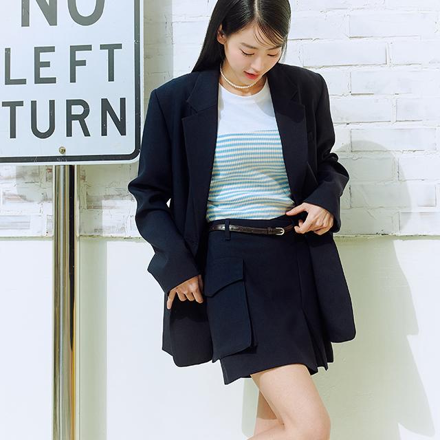 Wrap (Set-Bottoms) Asymmetrical Cargo Pocket Mini Wrap Skirt Aq1Ws272