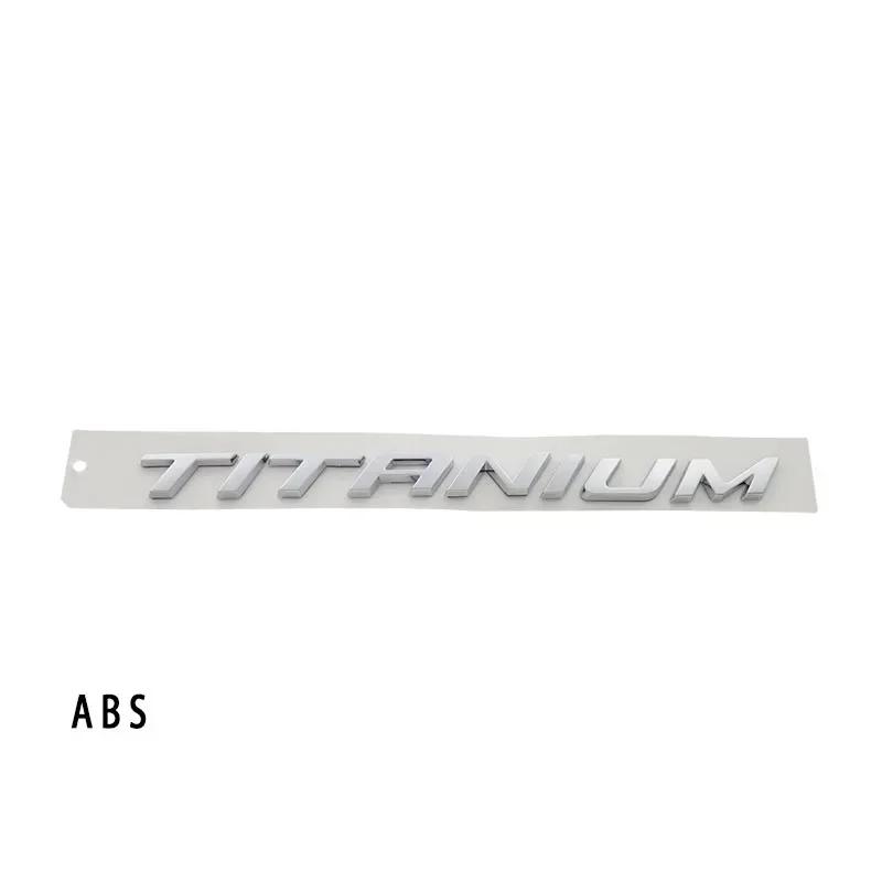 3D TITANIUM for US American SUV Off ORoad car trunk Nameplate Decal Emblem Badge Sticker