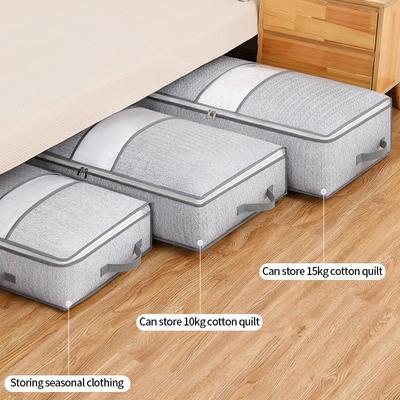 Grote Kledingopbergtas Onder Bed Opvouwbare Dekbed Kleding Opbergtas Slaapkamer Slaapzaal Kledingkast Dekbed Organizer Tas Woondecoratie