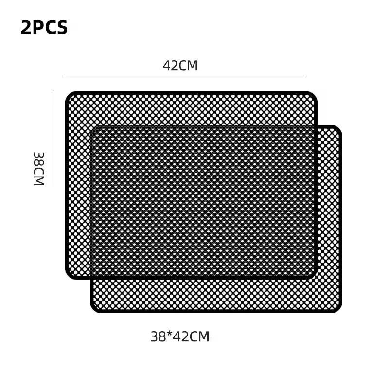 

2PCS 38cm X 42cm Universal Durable Car Sunroof Film High-quality Sunscreen Film Stickers Cover Anti-UV PVC Electrostatic Sticker
