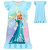 82640 Kids Girls Princess Rosalina Pleat Cartoon Dress