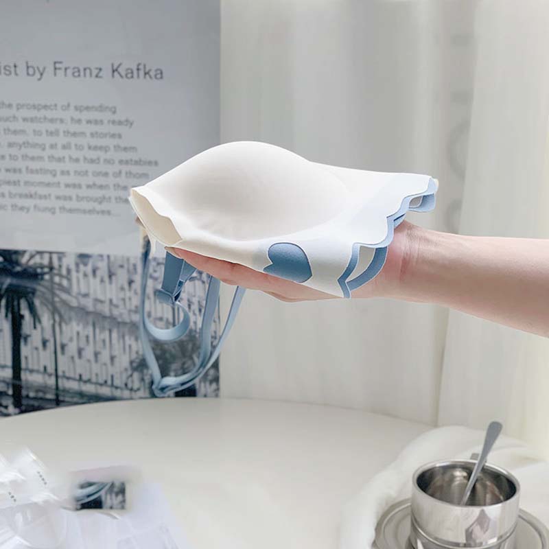 Love Girls Underwear Color Collision Sexiness Thin Seamless Underwear Seamless Bras for Woman Beautiful Backless Underwire Gathering Sports Bra