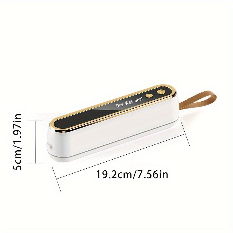 Mini Mașină Wireless Complet Automată de Sigilat în Vid, de Uz Casnic, Mică, Portabilă, pentru Ambalarea Alimentelor, Mașină de Sigilat Plastic