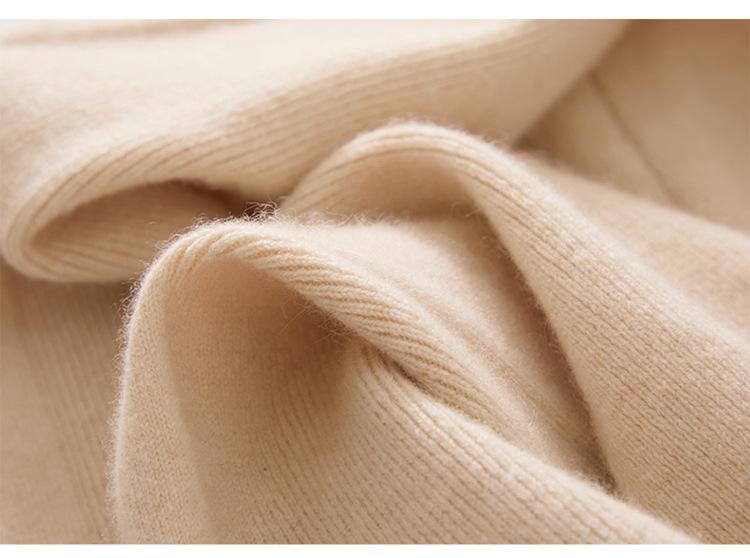 Women's Slimming Cashmere Knit Base Layer Pants - Soft, High Elastic, Warm, Tight-Fitting for Autumn/Winter