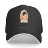 Retro Glam Portrait Bloom Emblem Hip Hop Hat Fashion Outdoor Sports Sandwich Baseball Cap