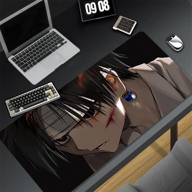 Computer Gaming Accessories Mousepad Office PC Mouse Pad Keyboard Pad Desk Decoracion Hhunter x Hhunter Chrollo Anime Desk Mat