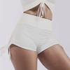 Women's High Waist Peach Lift Yoga Shorts – European/American Summer Style
